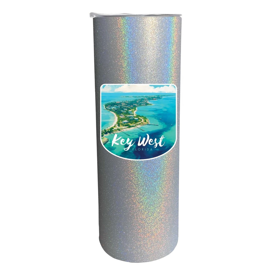 Key West Florida Design A Souvenir 20 oz Insulated Stainless Steel Skinny Tumbler Image 3