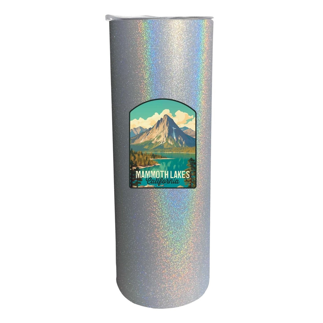 Mammoth Lakes California Design A Souvenir 20 oz Insulated Stainless Steel Skinny Tumbler Image 3