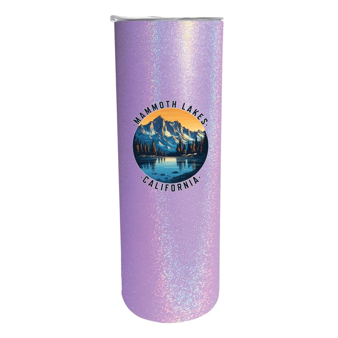 Mammoth Lakes California Design B Souvenir 20 oz Insulated Stainless Steel Skinny Tumbler Image 1