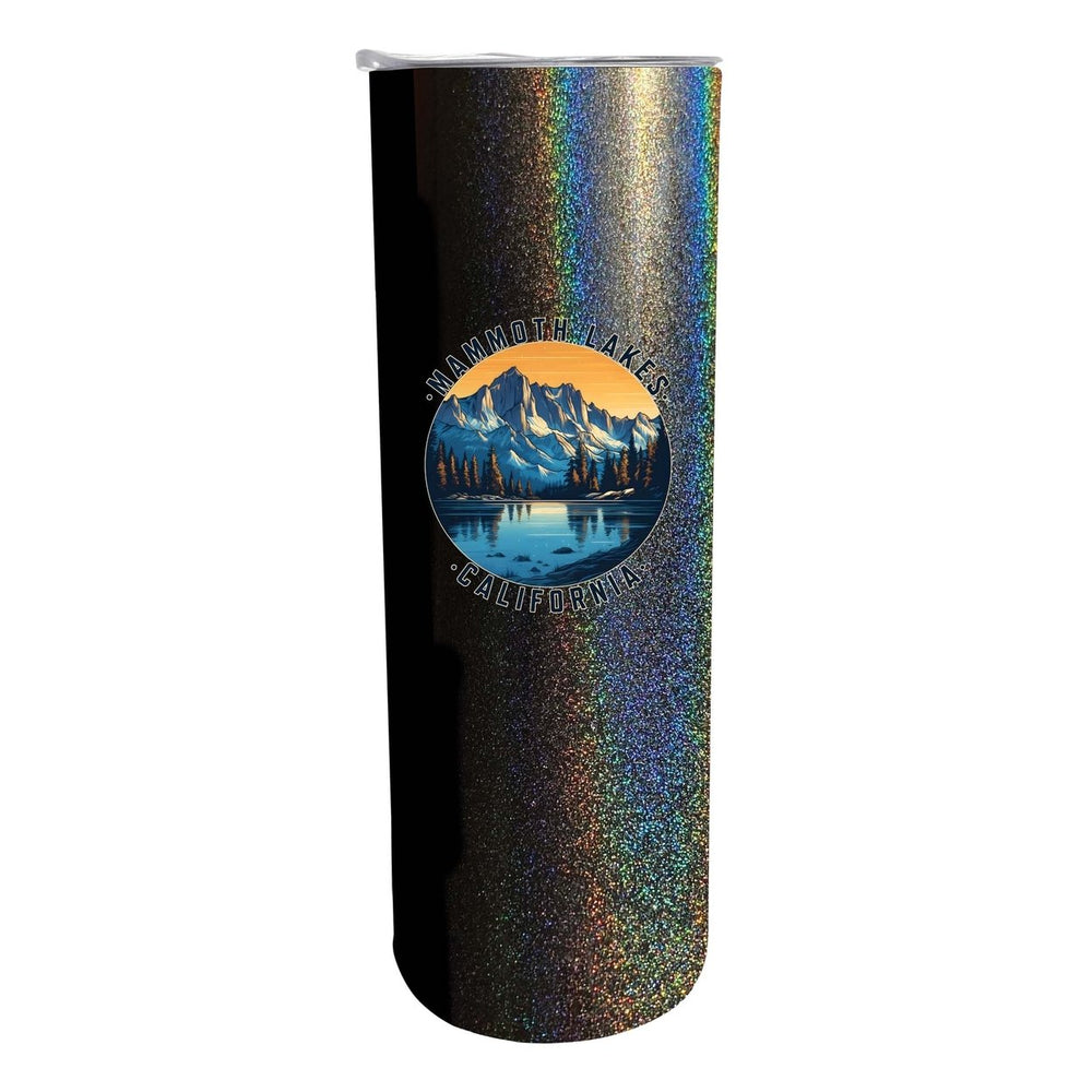 Mammoth Lakes California Design B Souvenir 20 oz Insulated Stainless Steel Skinny Tumbler Image 2