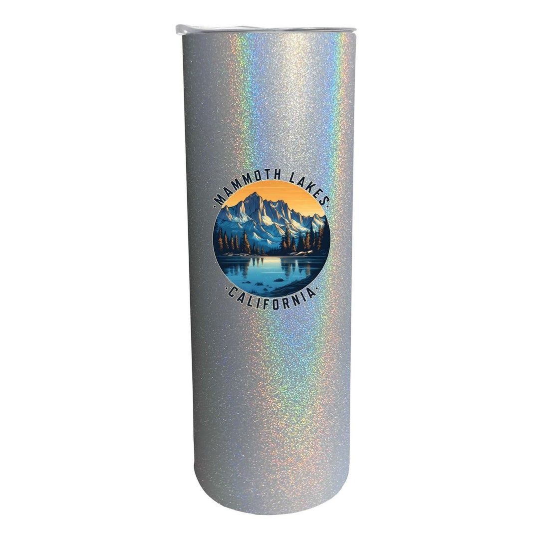 Mammoth Lakes California Design B Souvenir 20 oz Insulated Stainless Steel Skinny Tumbler Image 4