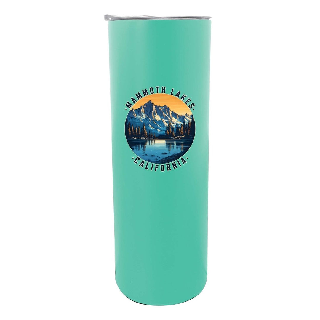 Mammoth Lakes California Design B Souvenir 20 oz Insulated Stainless Steel Skinny Tumbler Image 6