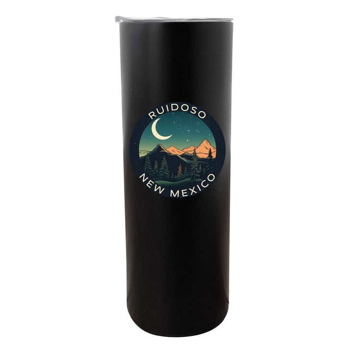 Ruidoso Mexico Design A Souvenir 20 oz Insulated Stainless Steel Skinny Tumbler Image 4