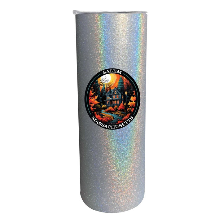 Salem Massachussettes Design B Souvenir 20 oz Insulated Stainless Steel Skinny Tumbler Image 3