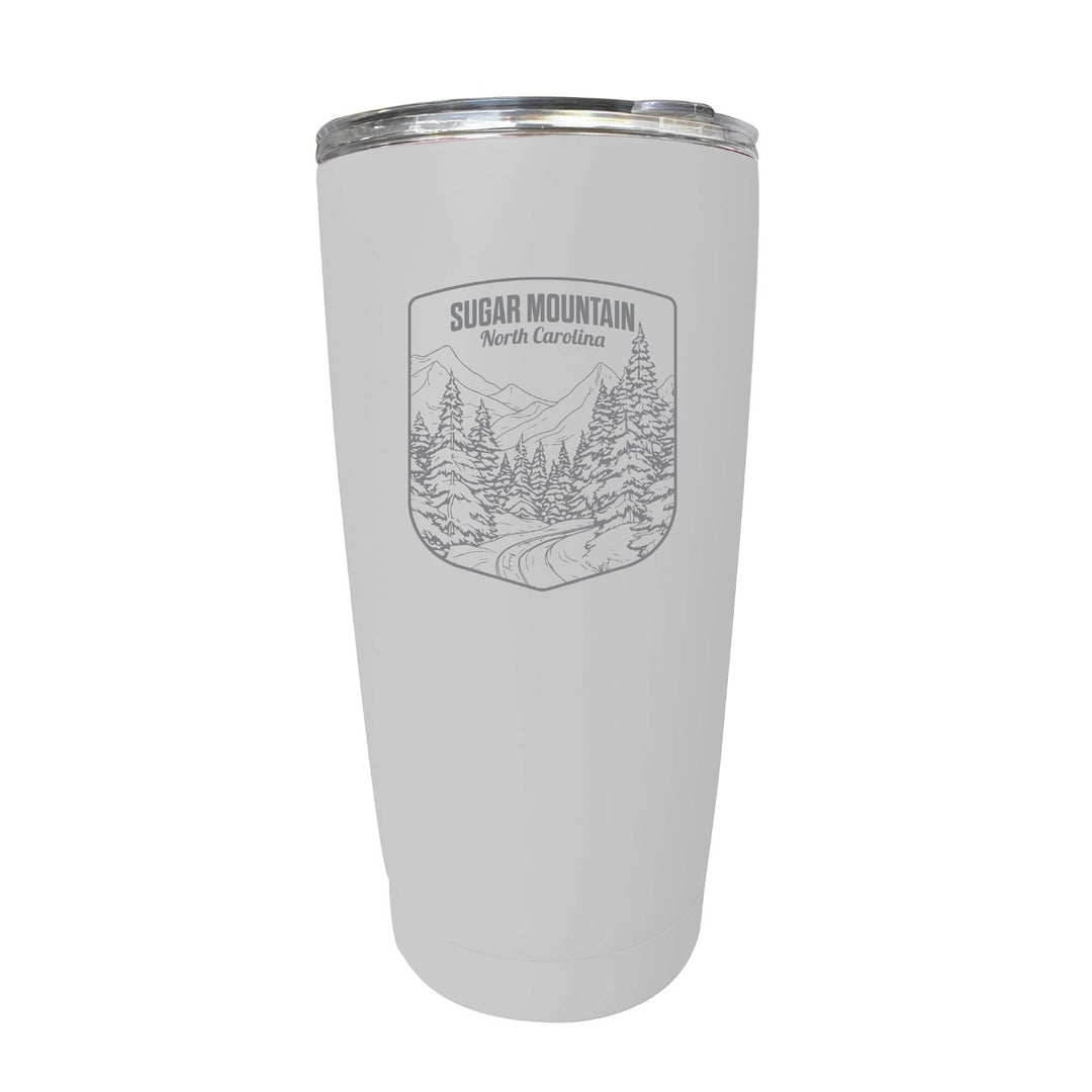 Sugar Mountain North Carolina Souvenir 16 oz Engraved Stainless Steel Insulated Tumbler Image 4