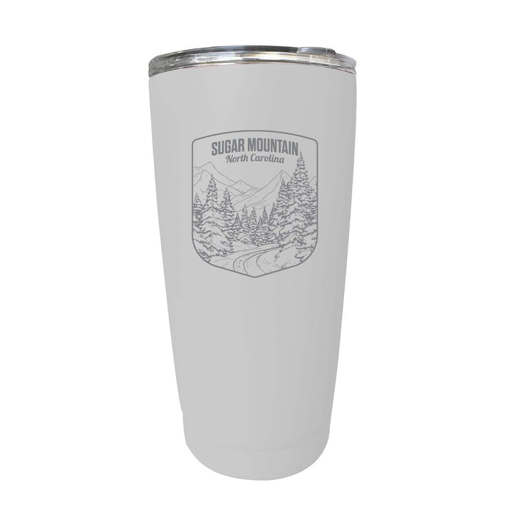 Sugar Mountain North Carolina Souvenir 16 oz Engraved Stainless Steel Insulated Tumbler Image 1