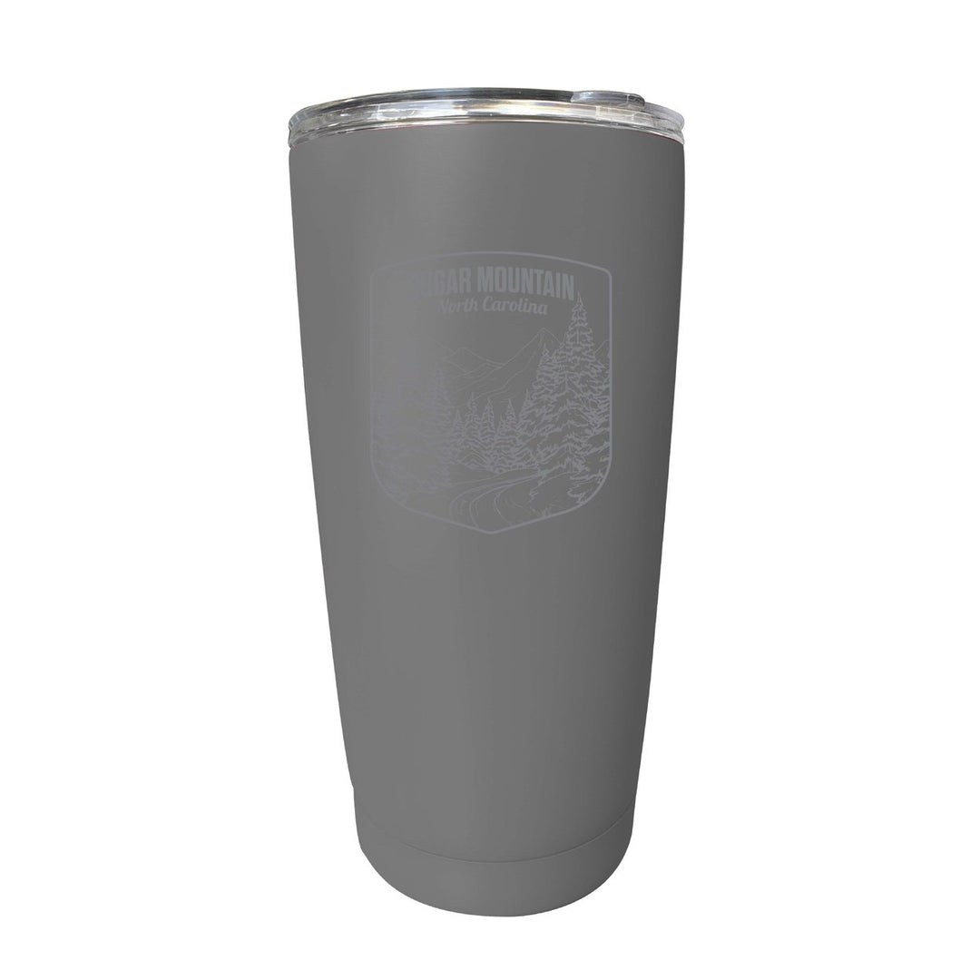 Sugar Mountain North Carolina Souvenir 16 oz Engraved Stainless Steel Insulated Tumbler Image 8