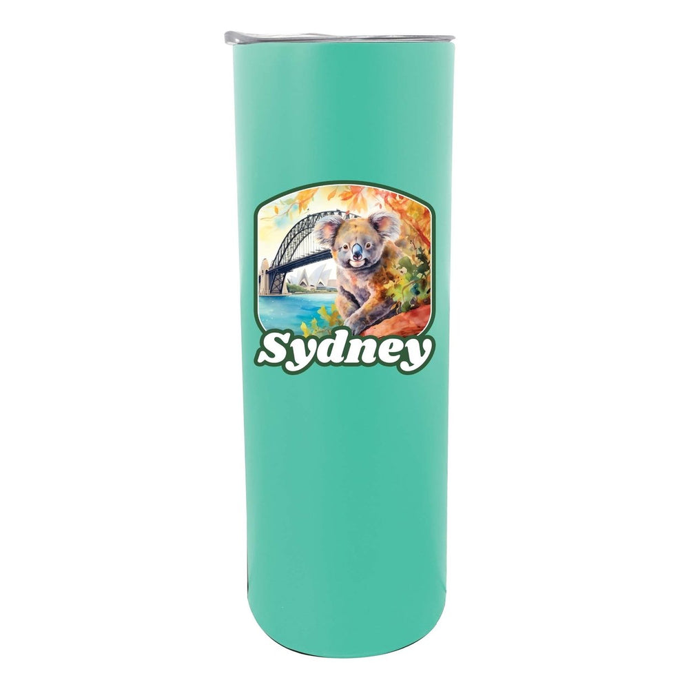 Sydney Australia Design C Souvenir 20 oz Insulated Stainless Steel Skinny Tumbler Image 2