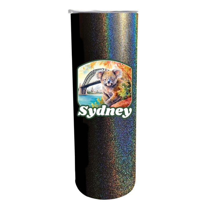 Sydney Australia Design C Souvenir 20 oz Insulated Stainless Steel Skinny Tumbler Image 4