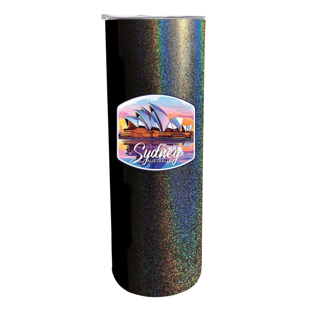 Sydney Australia Design A Souvenir 20 oz Insulated Stainless Steel Skinny Tumbler Image 1