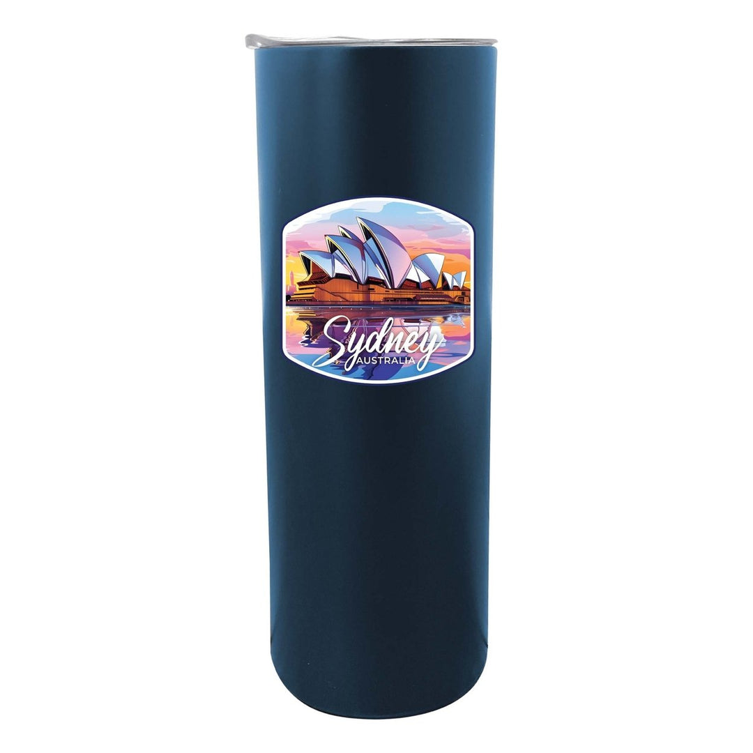 Sydney Australia Design A Souvenir 20 oz Insulated Stainless Steel Skinny Tumbler Image 4