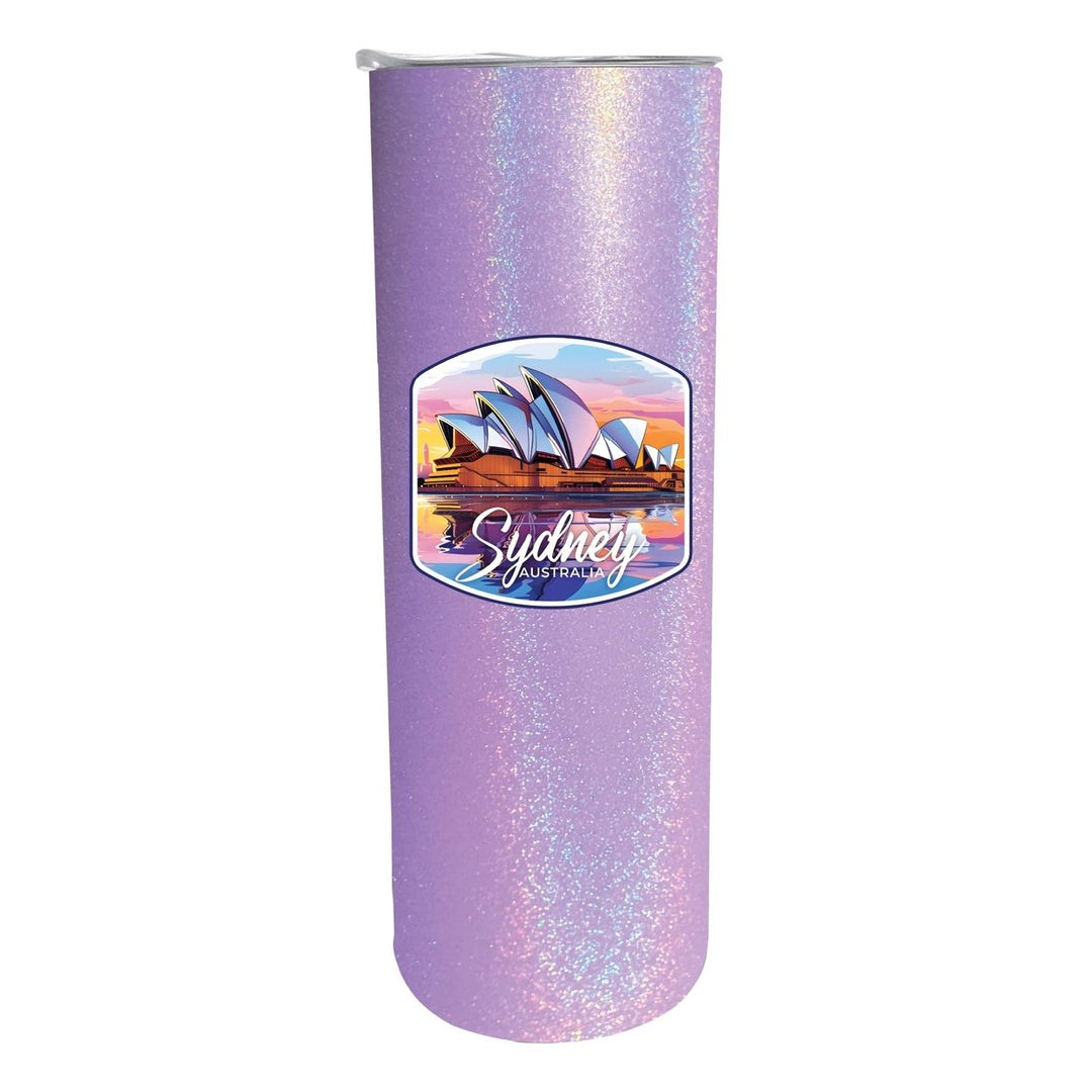 Sydney Australia Design A Souvenir 20 oz Insulated Stainless Steel Skinny Tumbler Image 4