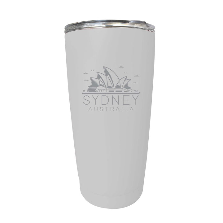 Sydney Australia Souvenir 16 oz Engraved Stainless Steel Insulated Tumbler Image 7