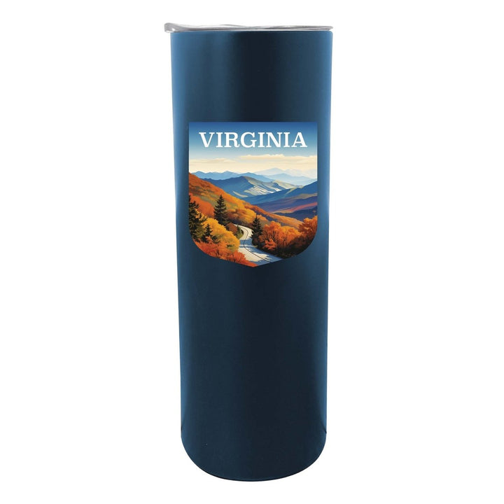 Virginia Design A Souvenir 20 oz Insulated Stainless Steel Skinny Tumbler Image 1