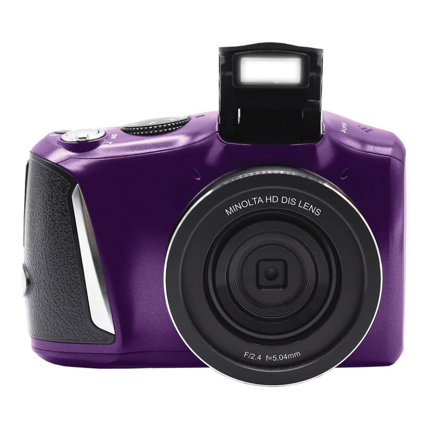 Minolta 48MP 4K Ultra HD Digital Camera Purple- Image 1