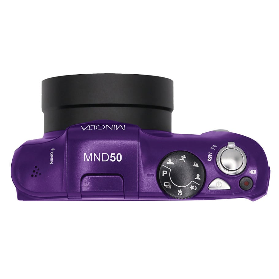 Minolta 48MP 4K Ultra HD Digital Camera Purple- Image 2