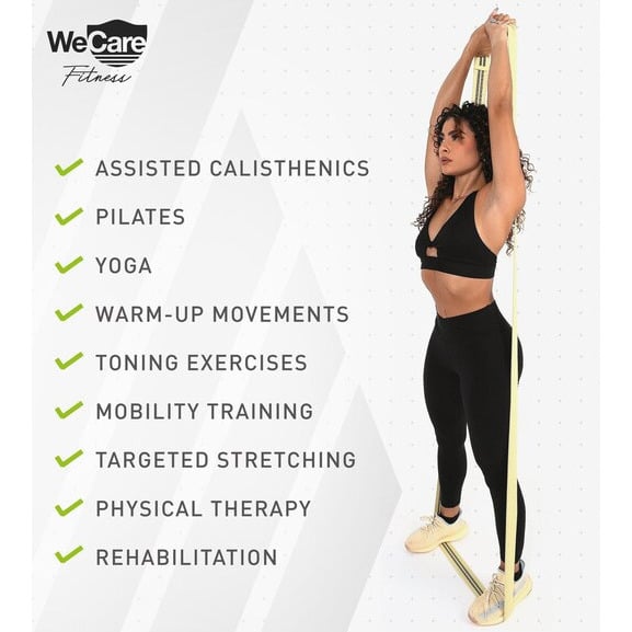 WeCare Full-Body Workout Resistance Band 4-Pack Multi- Image 4