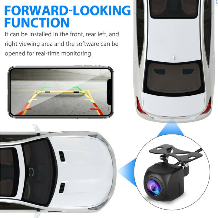 Car and Driver Wireless Solar Backup Camera Black Eco-Friendly Easy Install Image 3