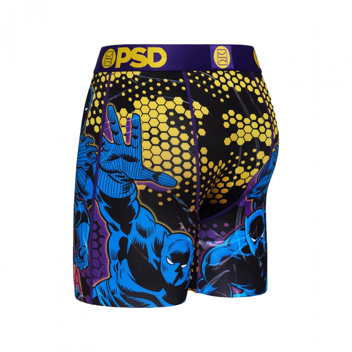 Black Panther Wakanda Forever Hex PSD Boxer Briefs Image 3