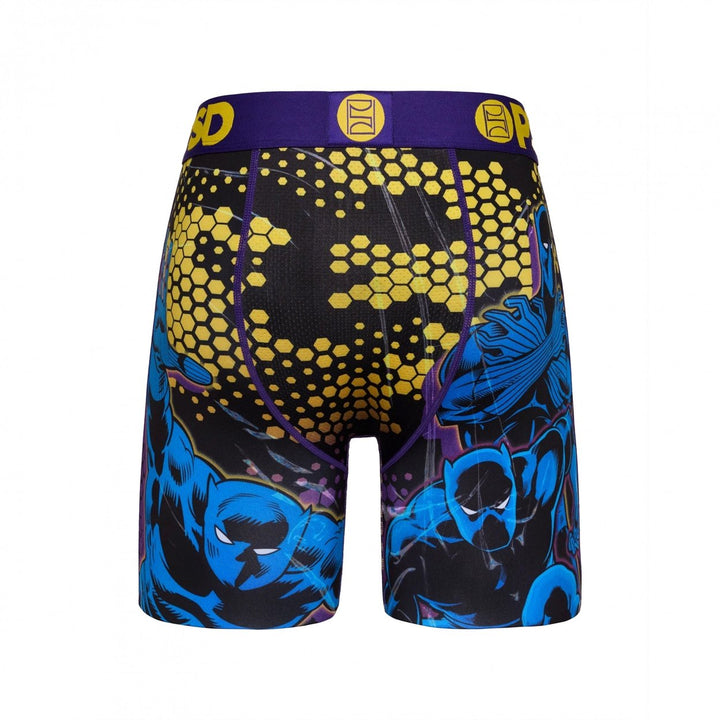 Black Panther Wakanda Forever Hex PSD Boxer Briefs Image 4