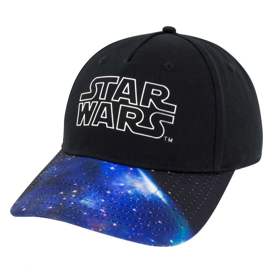 Star Wars Galaxy Bill Baseball Cap Image 1