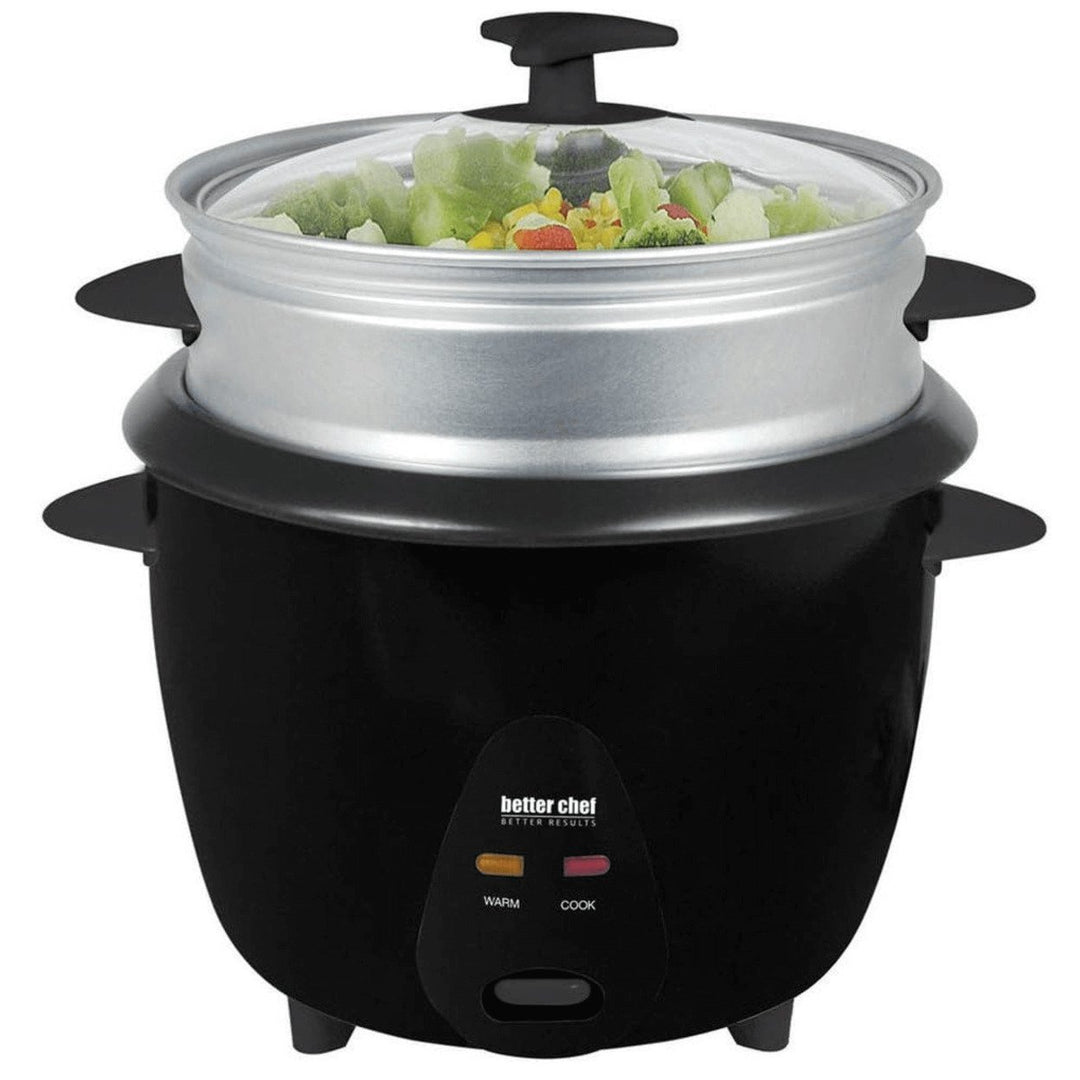 Better Chef Rice Cooker 5 Cup Non-Stick with Steamer 10 Cup Capacity IM-406ST Image 6