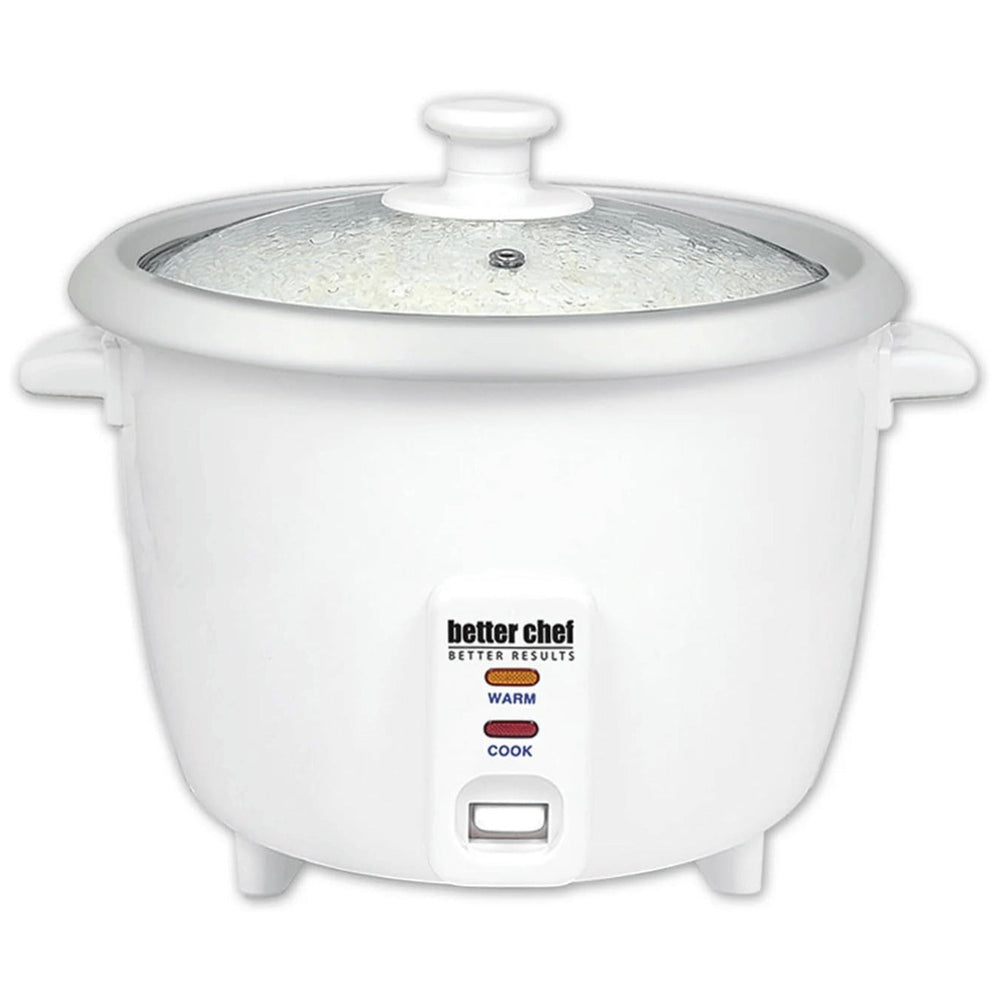 Better Chef 8-Cup - 16-Cup Cooked - Rice Cooker with Measuring Cup and Paddle Image 2