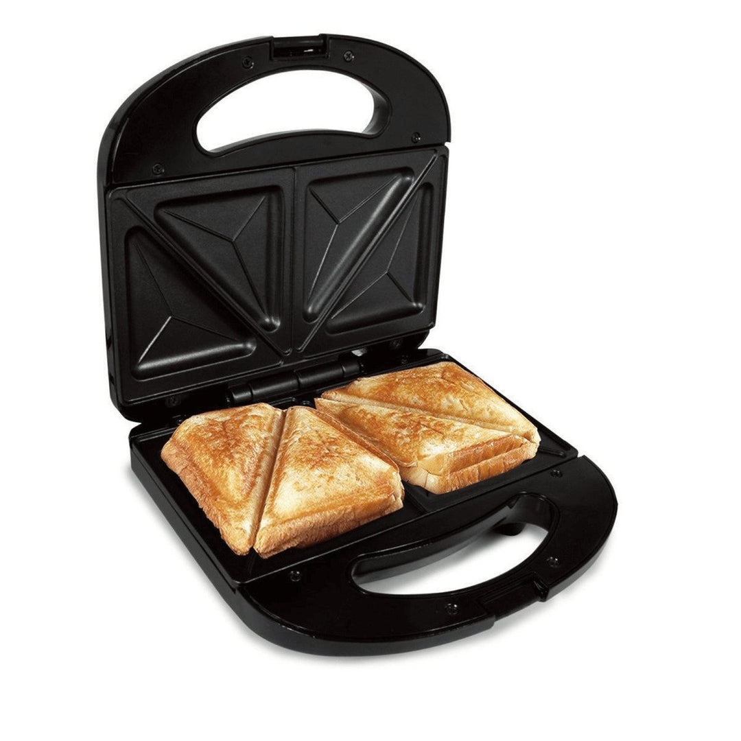 Better Chef Double Sandwich Maker Non-Stick Red IM-287R Grills 2 Sandwiches Image 4