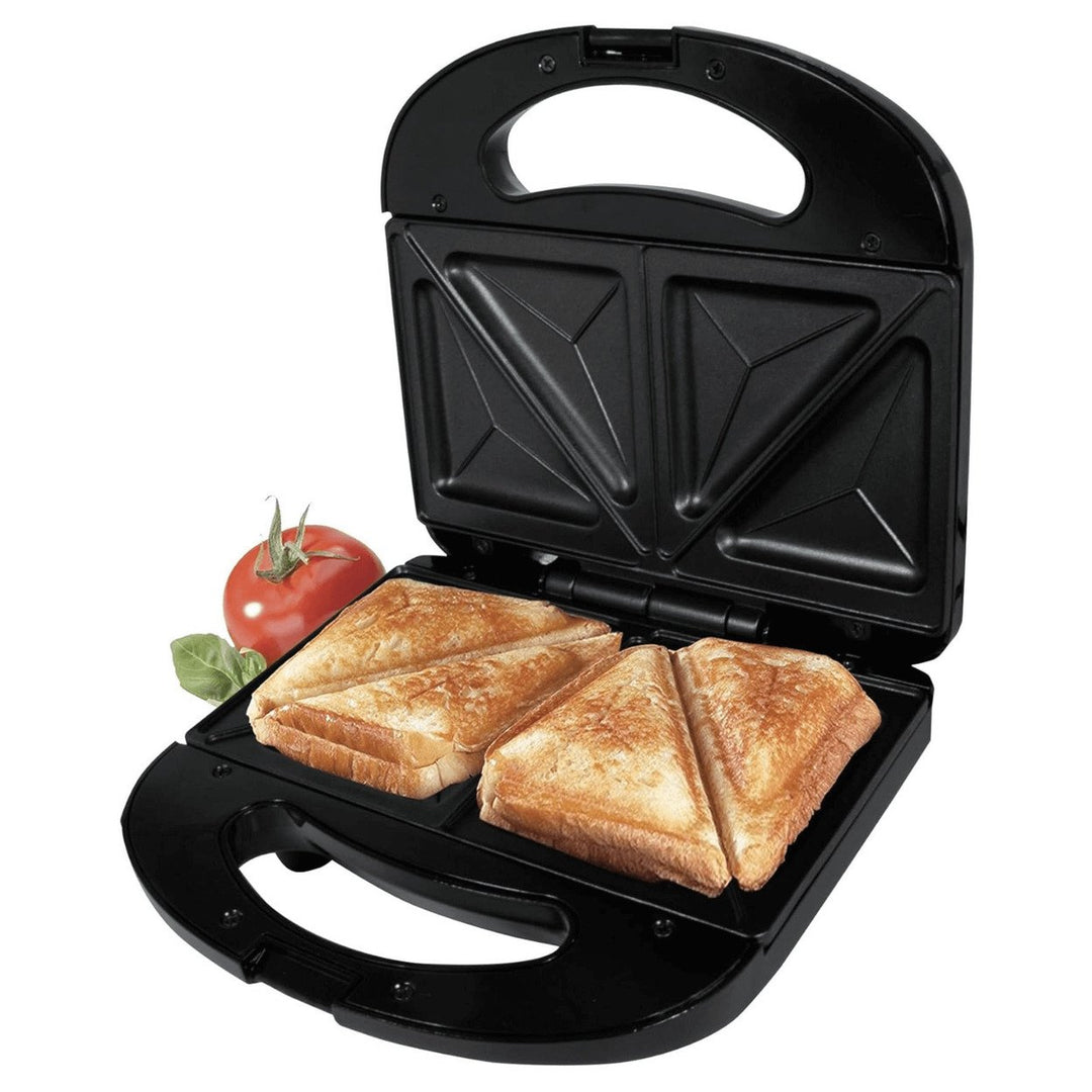 Better Chef Double Sandwich Maker Non-Stick Red IM-287R Grills 2 Sandwiches Image 6