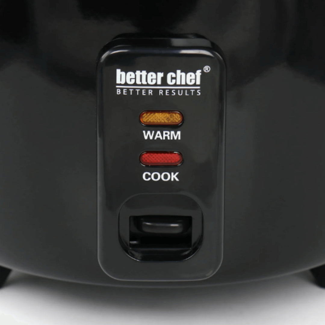 Better Chef Rice Cooker 8 Cup 16 Cup Cooked Stainless Steel Model IM-402B Image 9