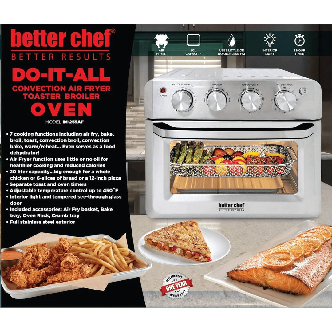 Better Chef Do-It-All Deluxe Air Fryer / Convection Oven / Broiler Image 4