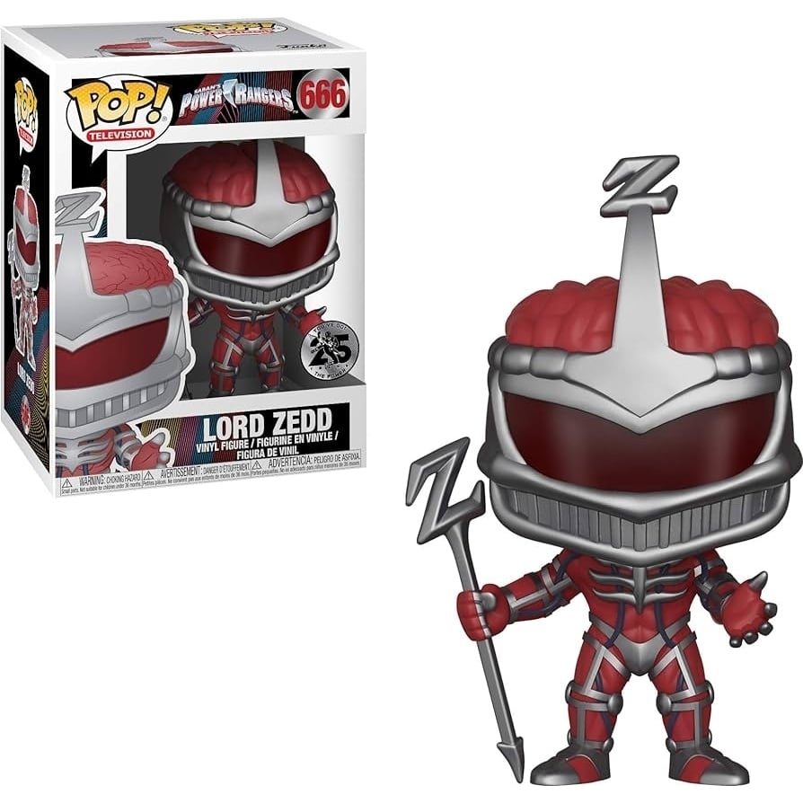 Lord Zedd Power Rangers Funko POP 666 - Televison Image 1