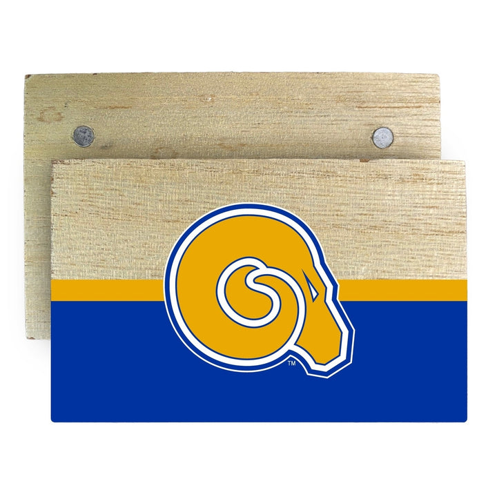 Albany State University Wooden 2" x 3" Fridge Magnet Officially Licensed Collegiate Product Image 1