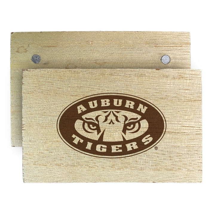 Auburn Tigers Wooden 2" x 3" Fridge Magnet Officially Licensed Collegiate Product Image 2