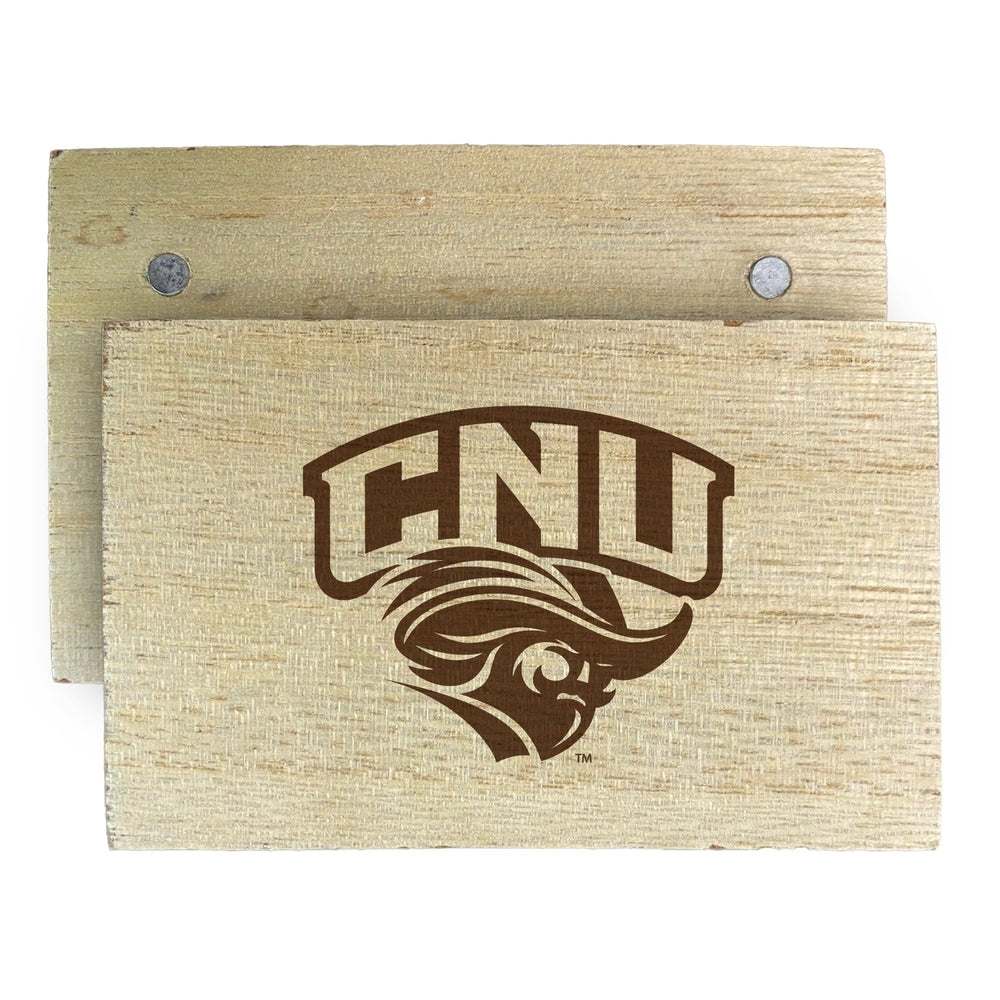 Christopher Newport Captains Wooden 2" x 3" Fridge Magnet Officially Licensed Collegiate Product Image 2