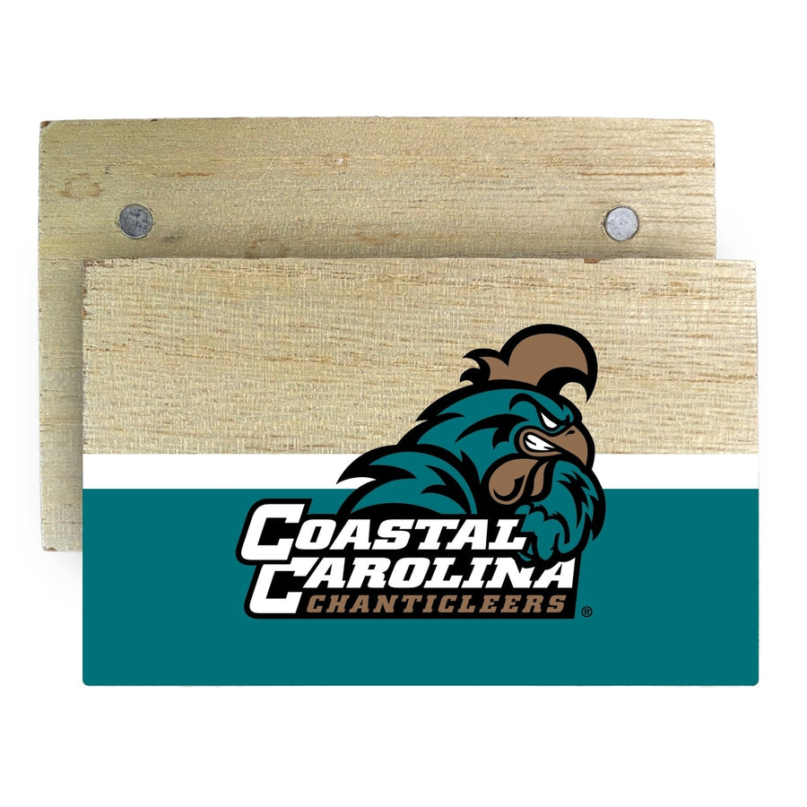 Coastal Carolina University Wooden 2" x 3" Fridge Magnet Officially Licensed Collegiate Product Image 1