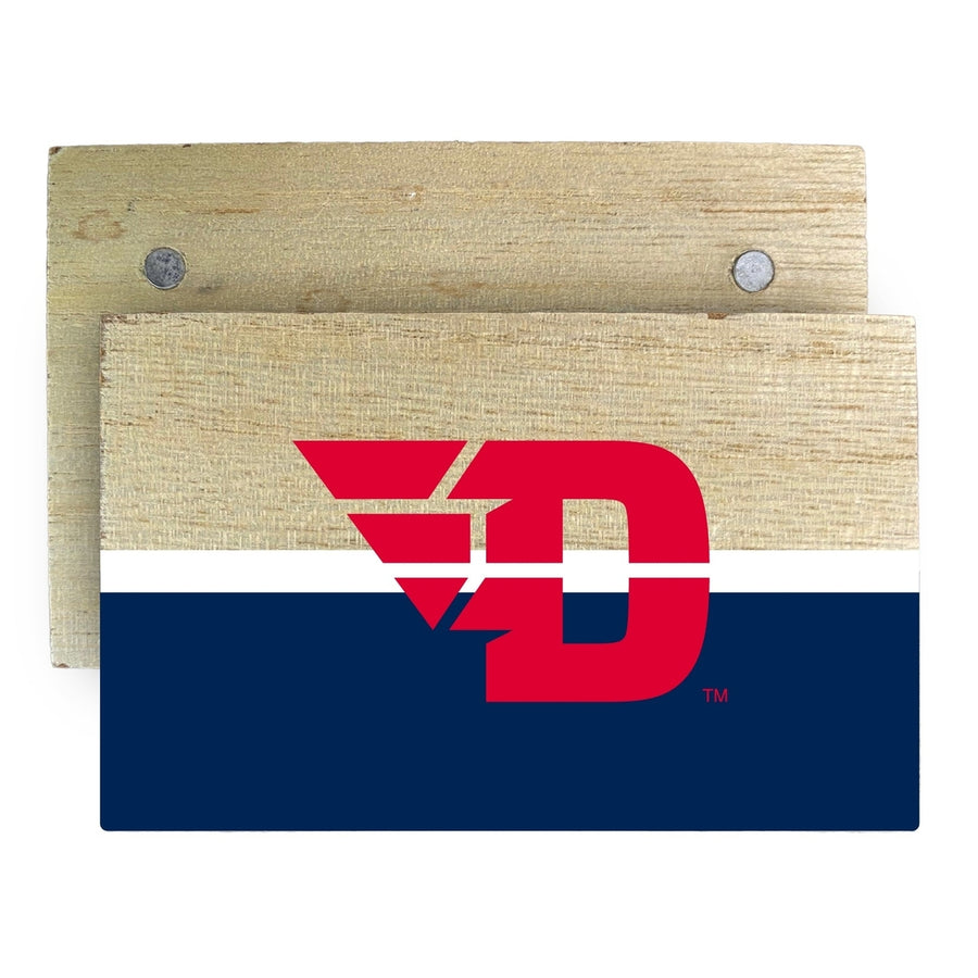 Dayton Flyers Wooden 2" x 3" Fridge Magnet Officially Licensed Collegiate Product Image 1