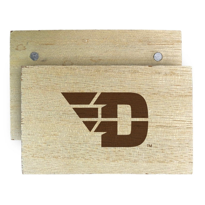 Dayton Flyers Wooden 2" x 3" Fridge Magnet Officially Licensed Collegiate Product Image 1