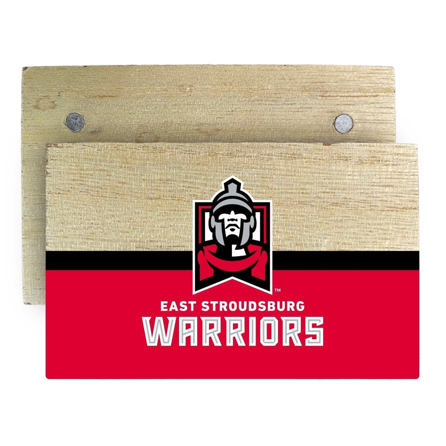 East Stroudsburg University Wooden 2" x 3" Fridge Magnet Officially Licensed Collegiate Product Image 1