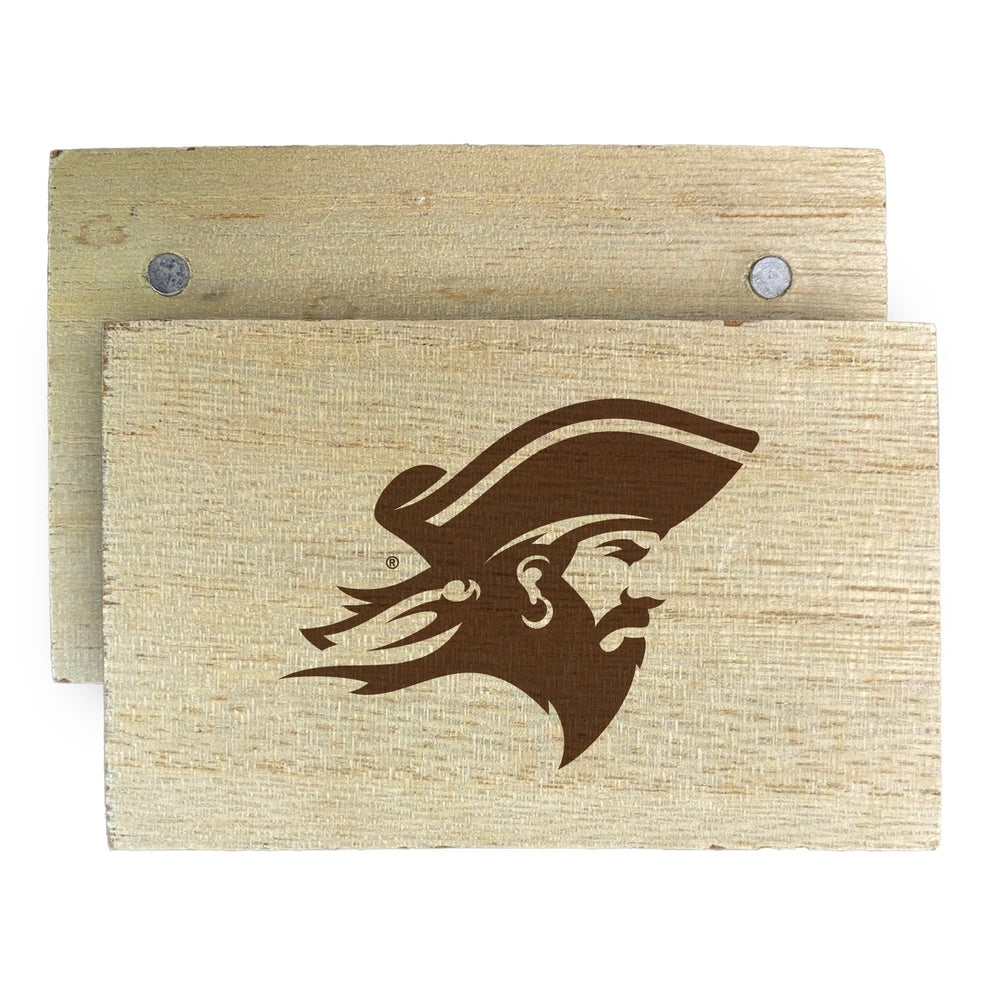 East Tennessee State University Wooden 2" x 3" Fridge Magnet Officially Licensed Collegiate Product Image 2