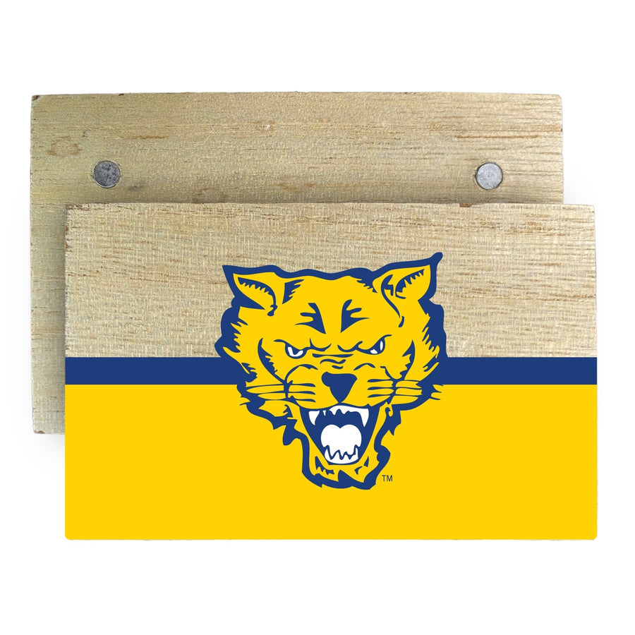 Fort Valley State University Wooden 2" x 3" Fridge Magnet Officially Licensed Collegiate Product Image 1