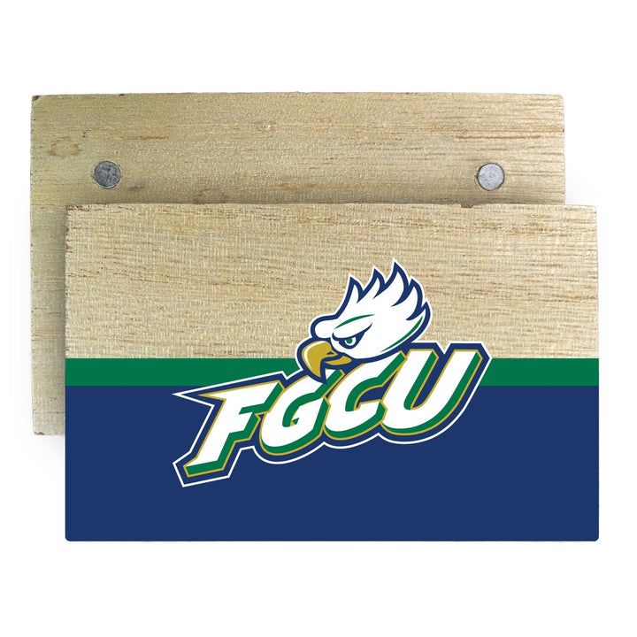 Florida Gulf Coast Eagles Wooden 2" x 3" Fridge Magnet Officially Licensed Collegiate Product Image 1