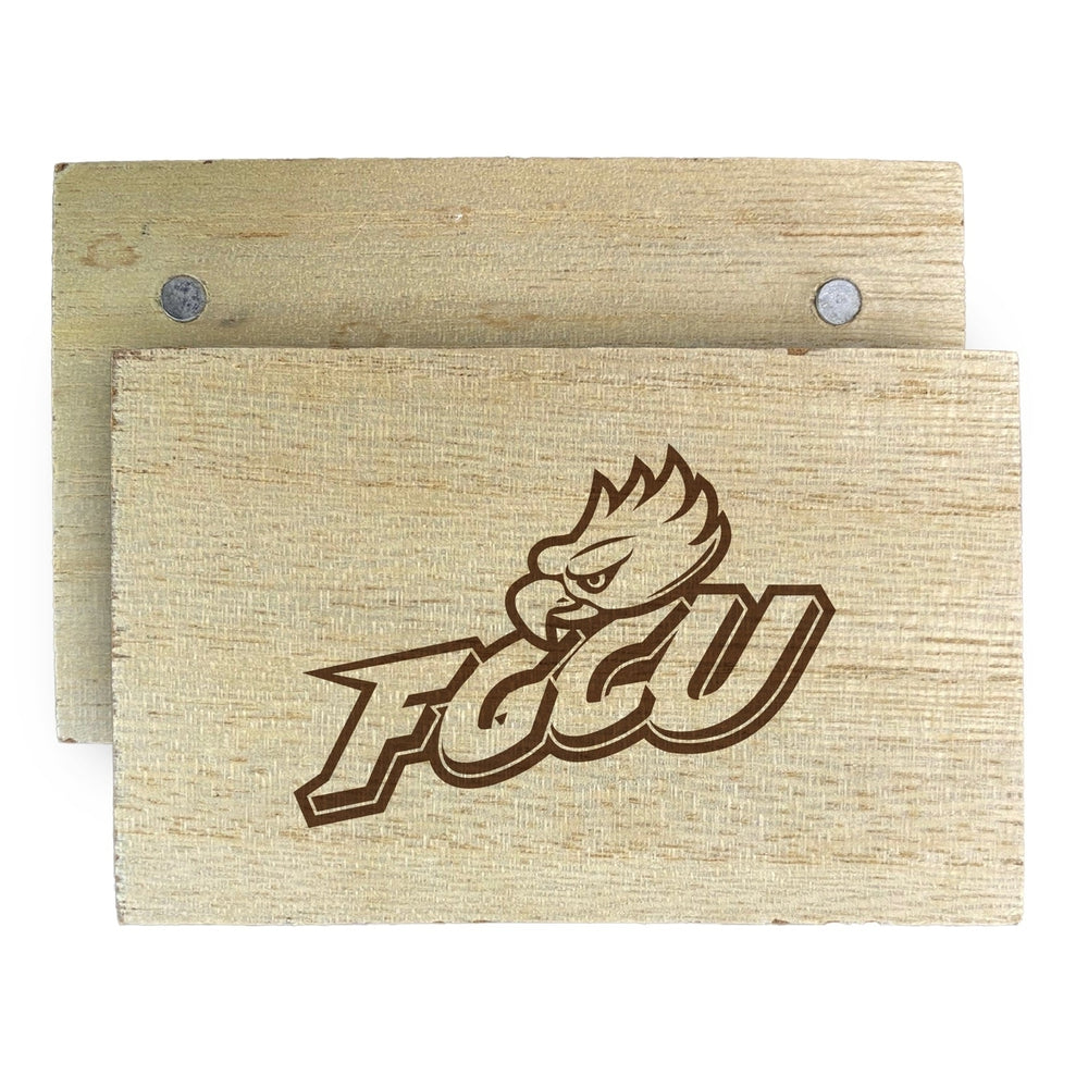 Florida Gulf Coast Eagles Wooden 2" x 3" Fridge Magnet Officially Licensed Collegiate Product Image 2