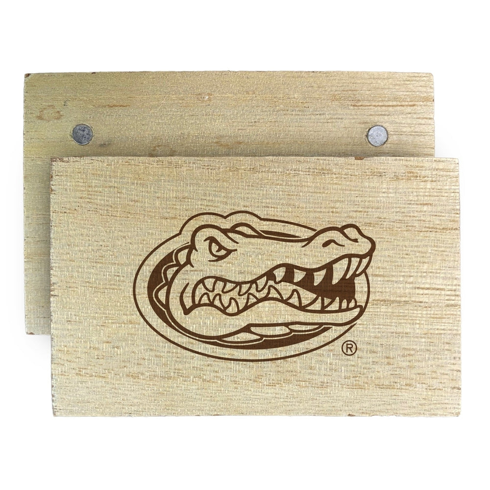 Florida Gators Wooden 2" x 3" Fridge Magnet Officially Licensed Collegiate Product Image 2