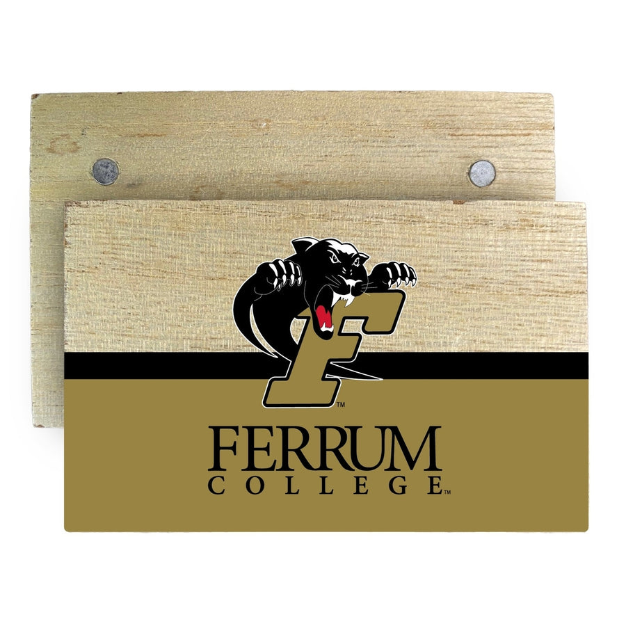Ferrum College Wooden 2" x 3" Fridge Magnet Officially Licensed Collegiate Product Image 1