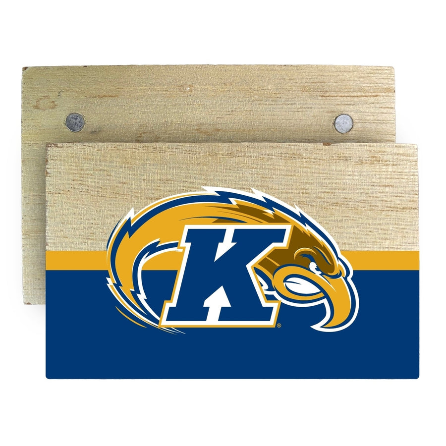 Kent State University Wooden 2" x 3" Fridge Magnet Officially Licensed Collegiate Product Image 1