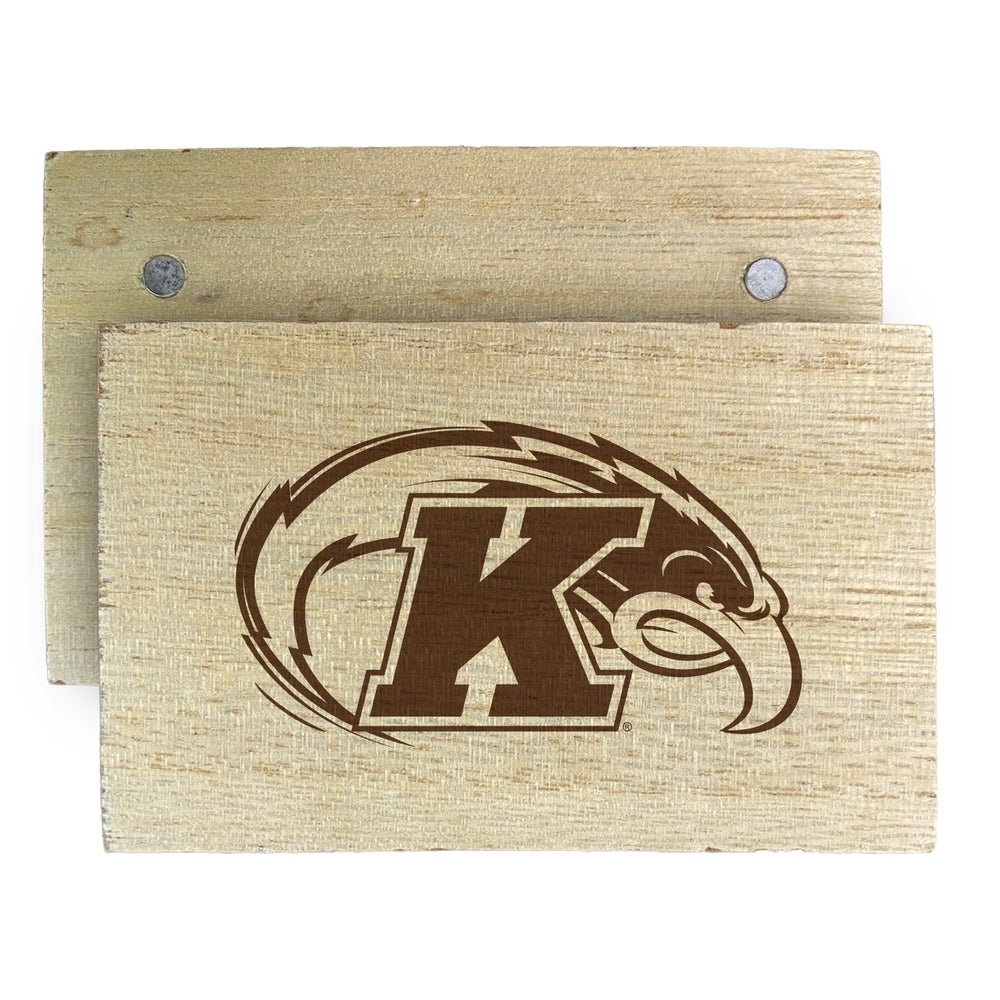 Kent State University Wooden 2" x 3" Fridge Magnet Officially Licensed Collegiate Product Image 2