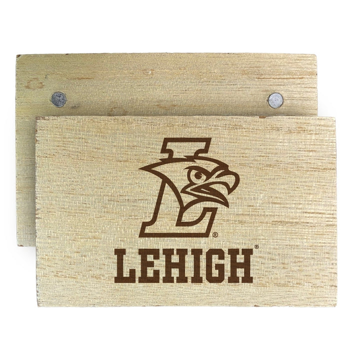 Lehigh University Mountain Hawks Wooden 2" x 3" Fridge Magnet Officially Licensed Collegiate Product Image 2