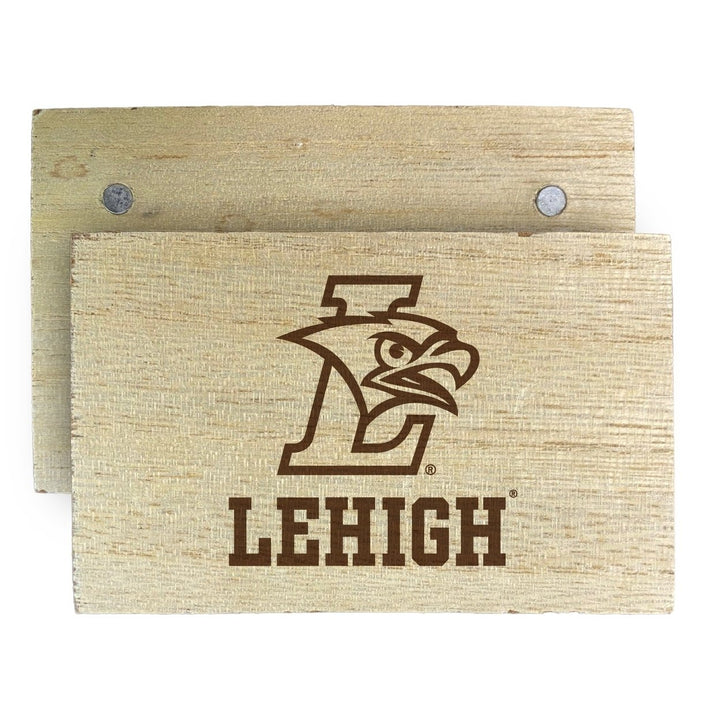 Lehigh University Mountain Hawks Wooden 2" x 3" Fridge Magnet Officially Licensed Collegiate Product Image 1