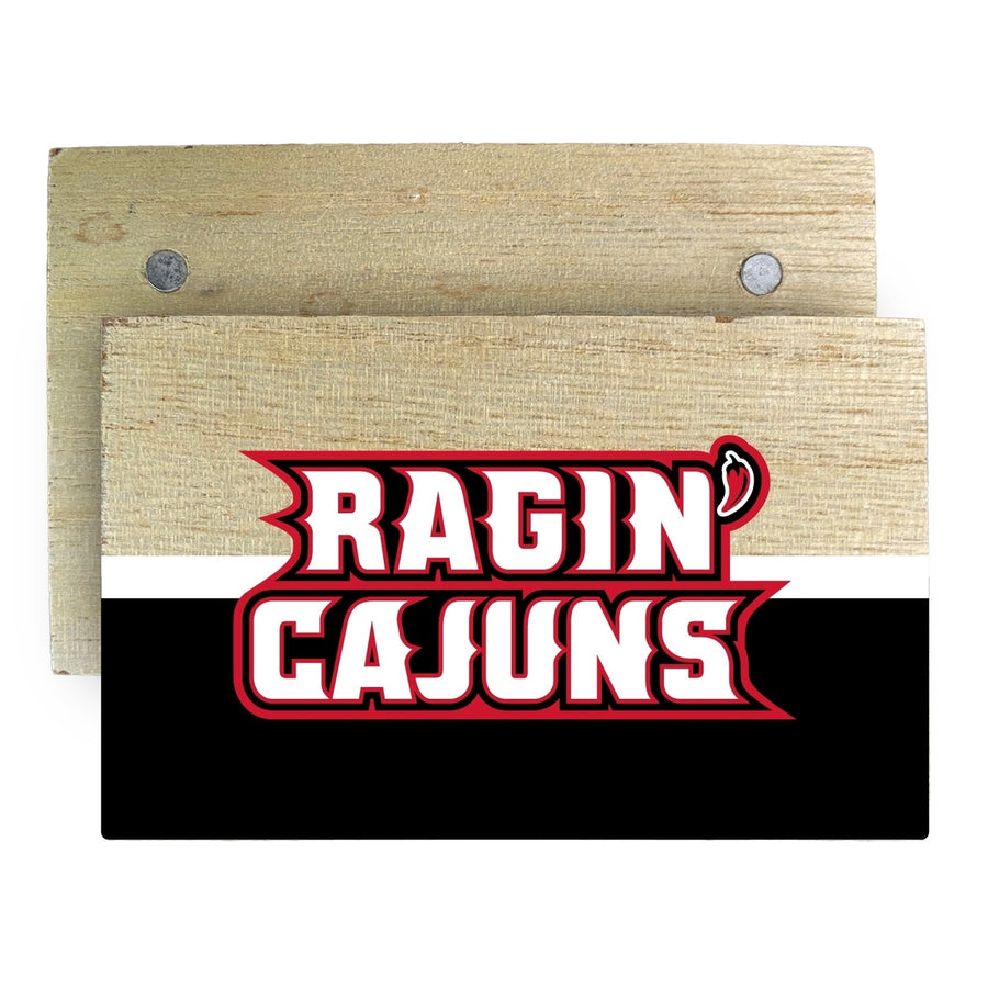 Louisiana at Lafayette Wooden 2" x 3" Fridge Magnet Officially Licensed Collegiate Product Image 1